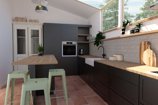 Hameau à Plusquellec-renovation-maison-Callac