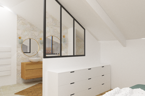 Hameau à Plusquellec-renovation-maison-Callac