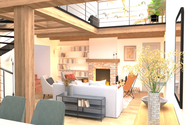 Hameau à Plusquellec-renovation-maison-Callac