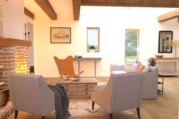 Hameau à Plusquellec-renovation-maison-Callac