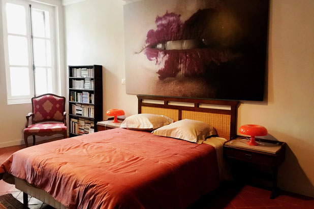 La chambre poudrée-renovation-maison-La Palme