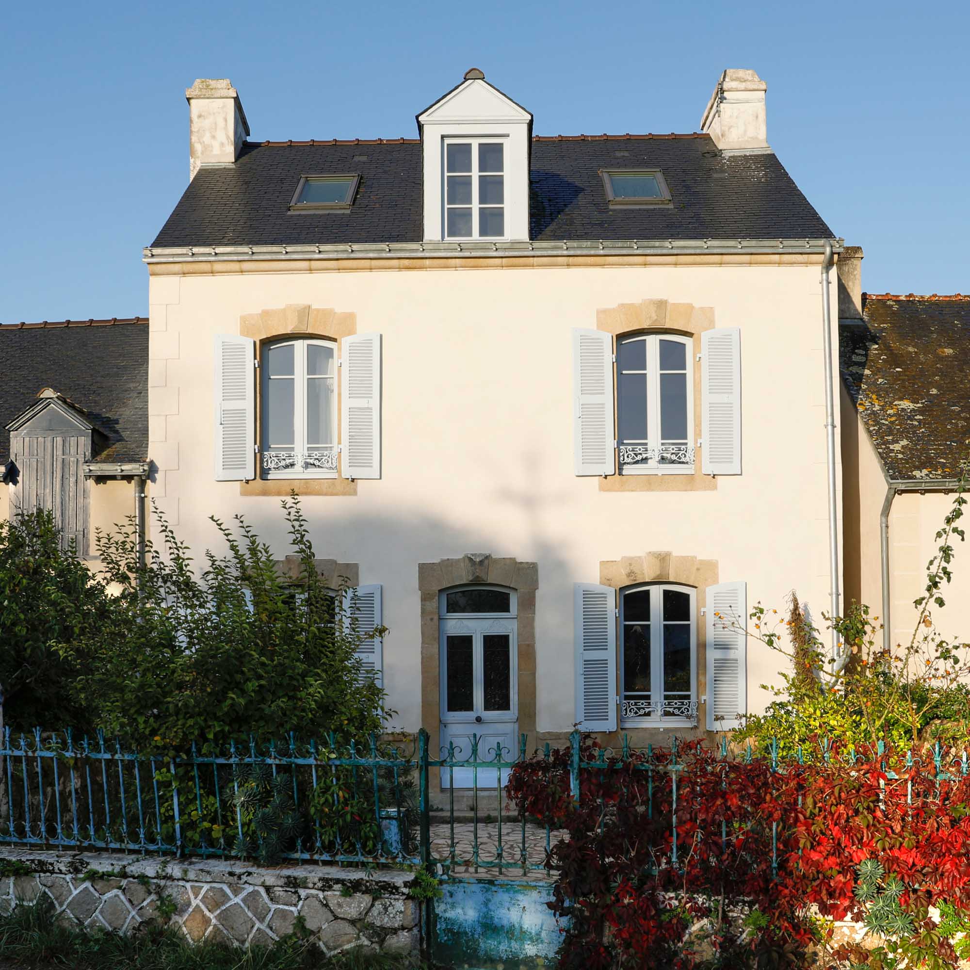 Une maison sur une île – rénovation de maison Saône-et-Loire