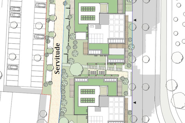 plan de Masse de la construction-construction-logement-Tours