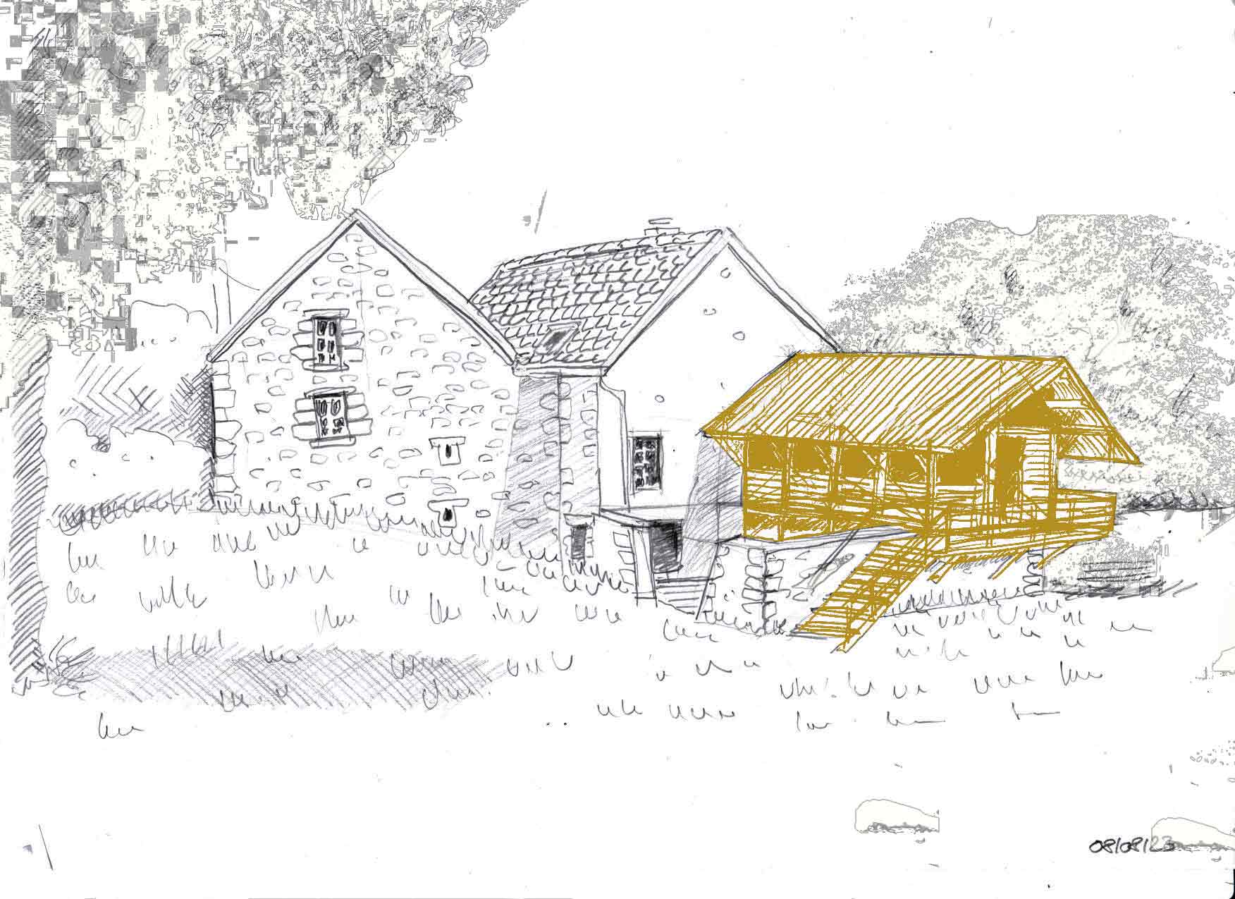 MOUTIERS ROZEILLES EXTENSION – extension de maison Val-d'Oise
