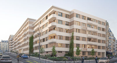 Photo d'un projet de Réhabilitation Immeuble à Paris