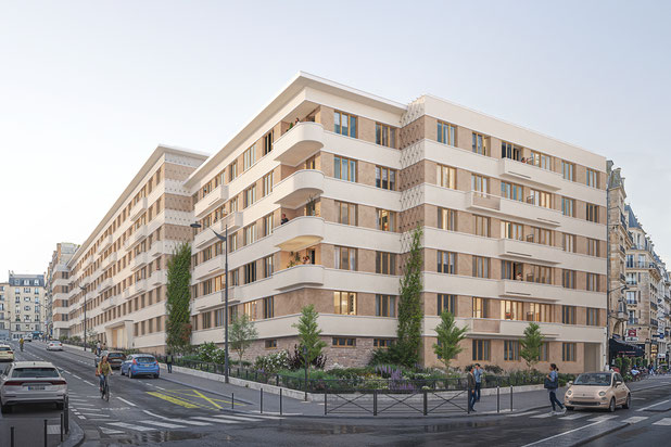 Vue depuis les rues de Gravelles et Wattignies-rehabilitation-immeuble-Paris