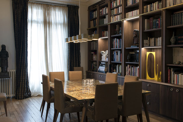 Salle à manger-renovation-appartement-Paris
