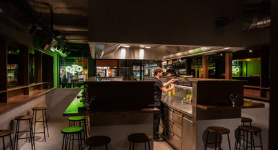 Photo d'un projet de Réhabilitation Café ou restaurant à Paris