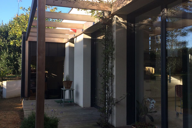 Extérieur / Pergola-agrandissement_extension-extension-Hillion