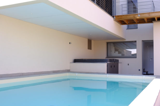 Extérieur / Piscine-construction-maison-Plérin