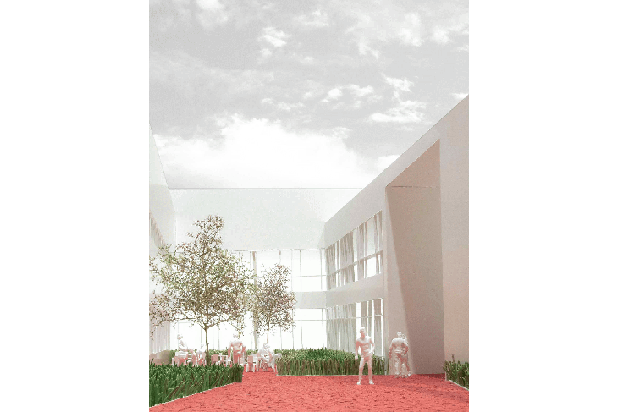 Vue du patios-amenagement-espaces_exts-Brumath