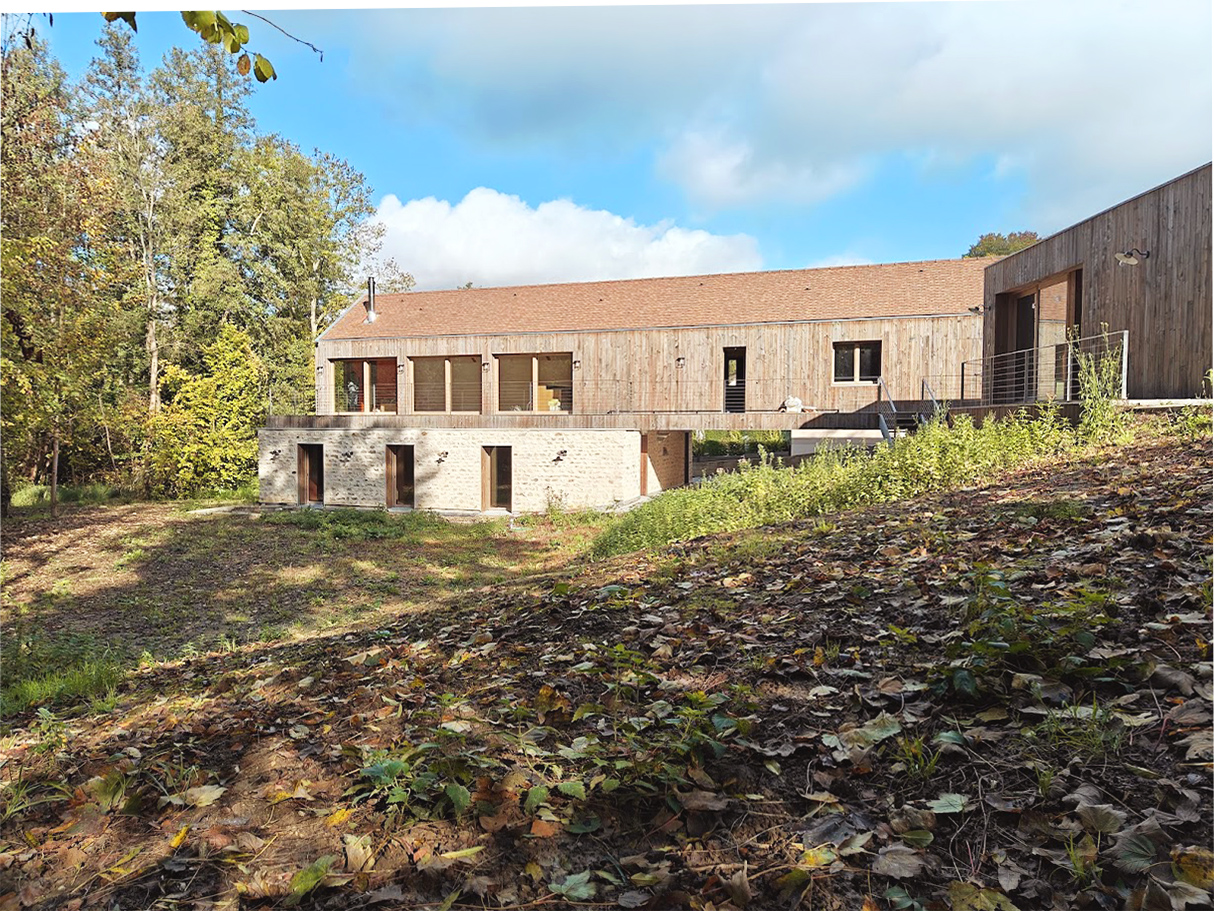 Maison passive à Valmondois – construction de maison neuve Vosges