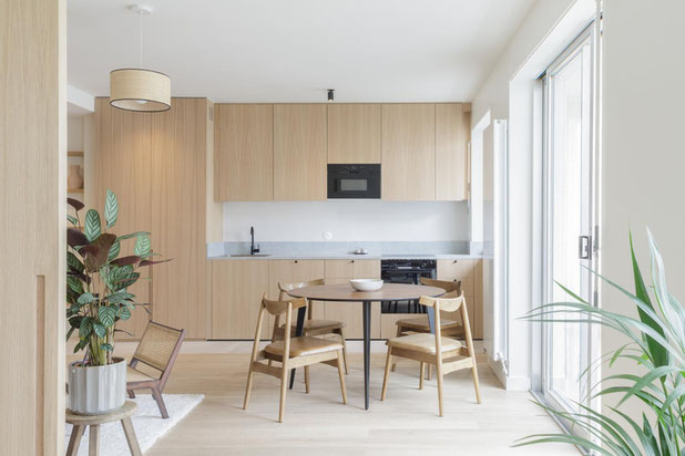 Cuisine Ouverte-renovation-appartement-Paris