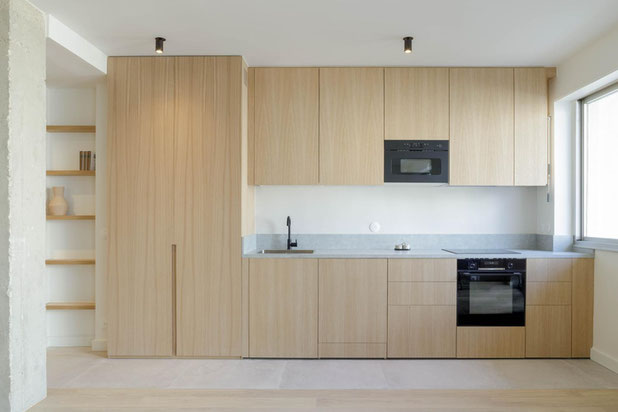 Cuisine Ouverte-renovation-appartement-Paris