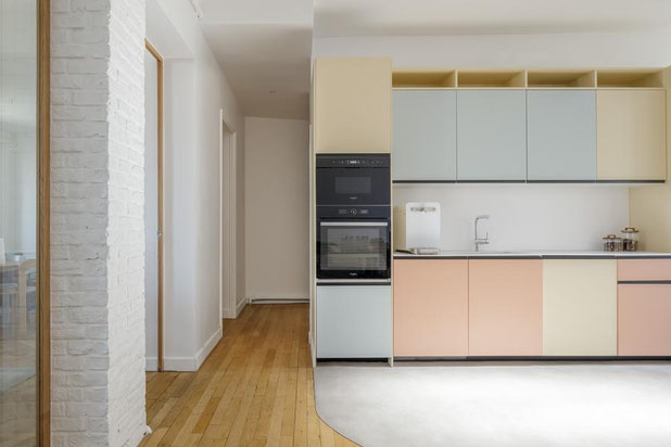 Cuisine-renovation-immeuble-Paris