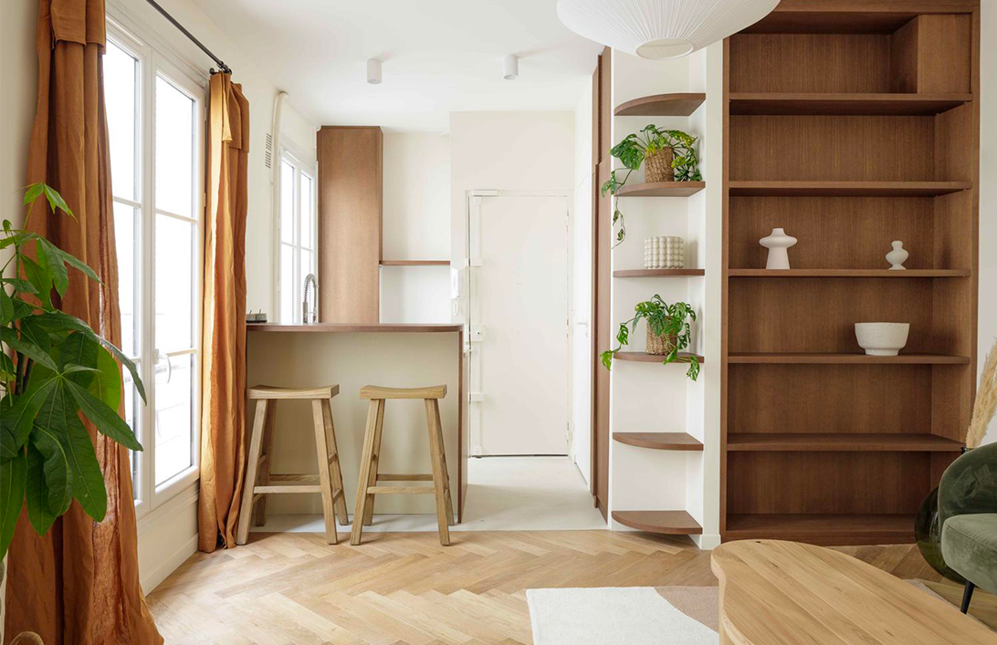 Petit espace, grandes idées : un appartement dans le 11ème – rénovation d'appartement Vienne Petit espace, grandes idées : un appartement dans le 11ème – rénovation d'appartement Vienne