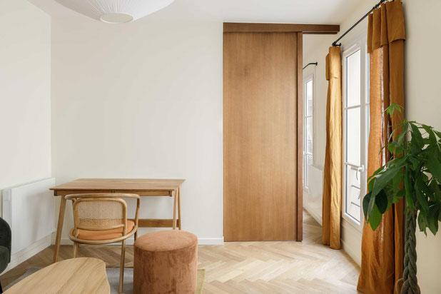 Séjour-amenagement-appartement-Paris