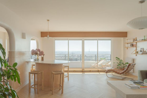 Séjour-renovation-appartement-Paris