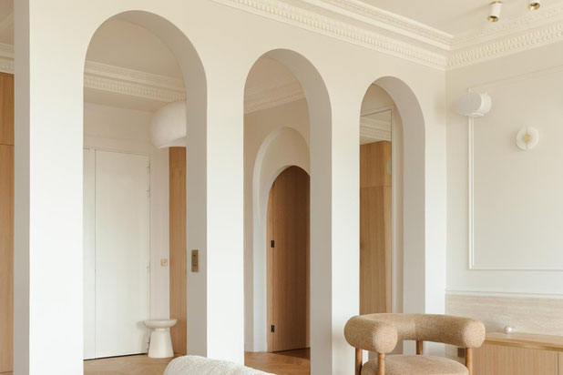 Salle de séjour-renovation-appartement-Neuilly-sur-Seine