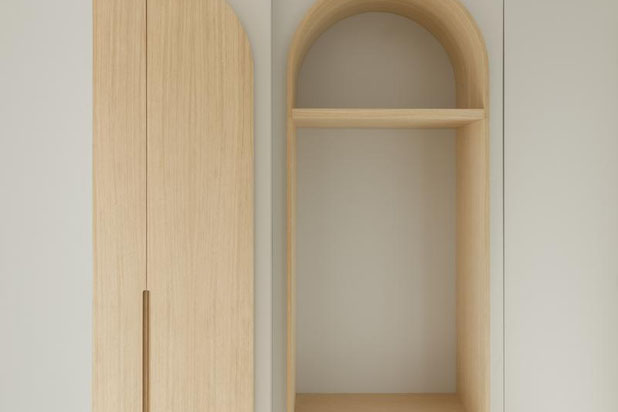 Détails de menuiseries, en arche-renovation-appartement-Paris