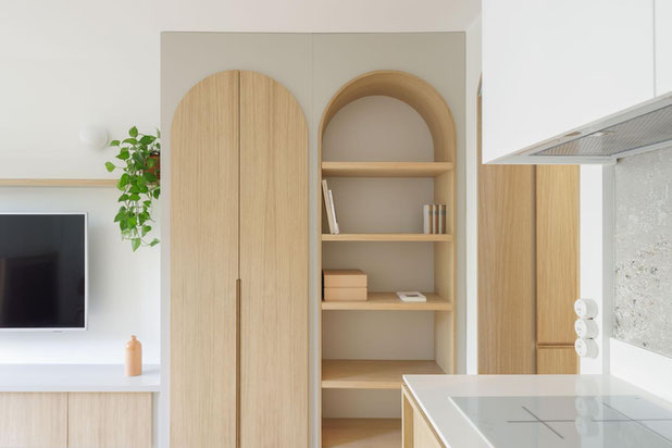 Pièce de vie-renovation-appartement-Paris