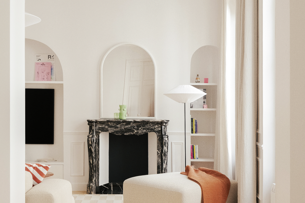 Séjour-renovation-appartement-Paris