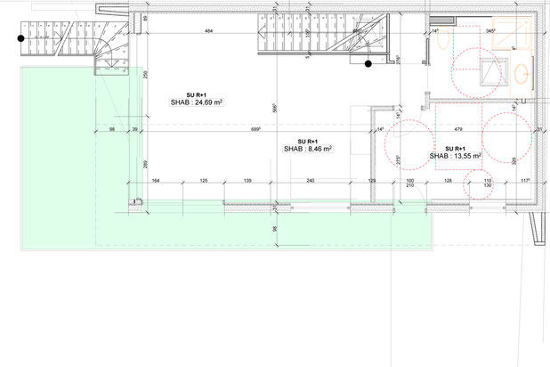plan de l'étage-construction-maison-Plovan