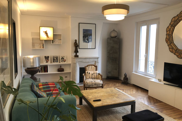 Vue depuis l'entrée-amenagement-logement-Saint-Mandé
