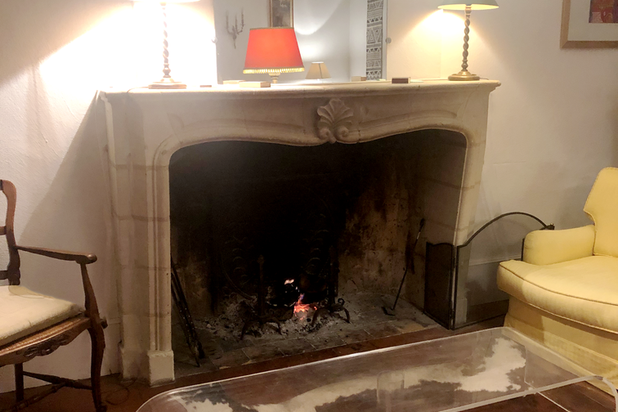 espace cheminée-renovation-maison-Baugé en Anjou