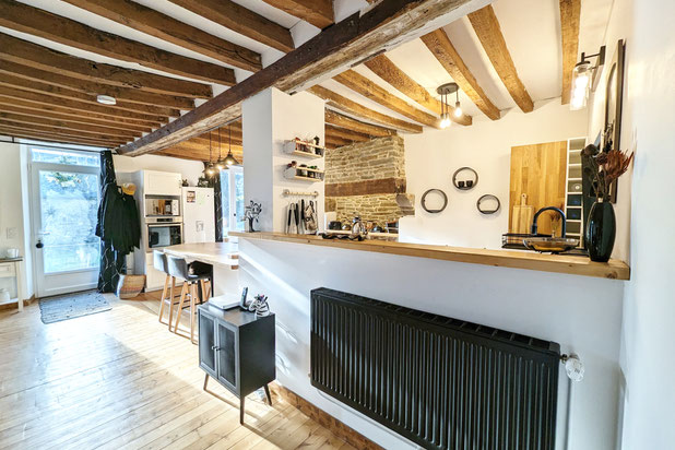Pièces principale-rehabilitation-maison-Pont-d'Ouilly