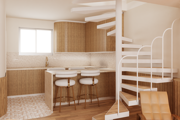Cuisine-rehabilitation-appartement-Tourgéville
