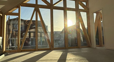 Photo d'un projet de Surélévation Surélévation à Saint-Ouen-sur-Seine
