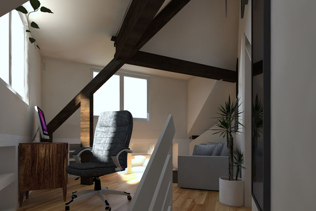 Phase étude - rendu 3D-renovation-maison-Conflans-Sainte-Honorine