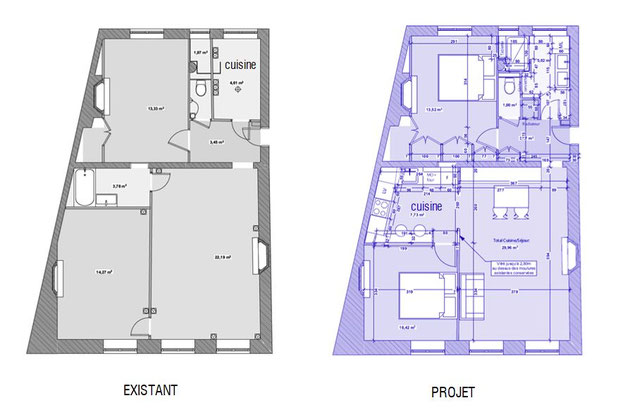 Plans-amenagement-appartement-Paris