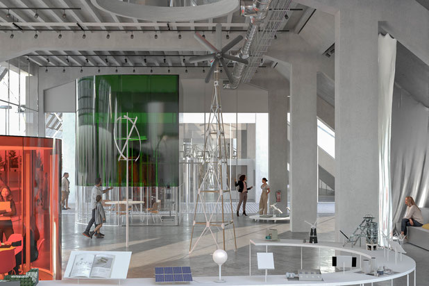 salle d'exposition-renovation-equipement-Le Havre