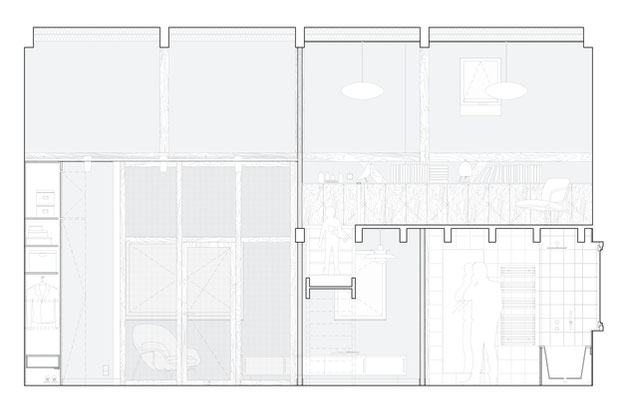 coupe longitudinale-renovation-appartement-Strasbourg