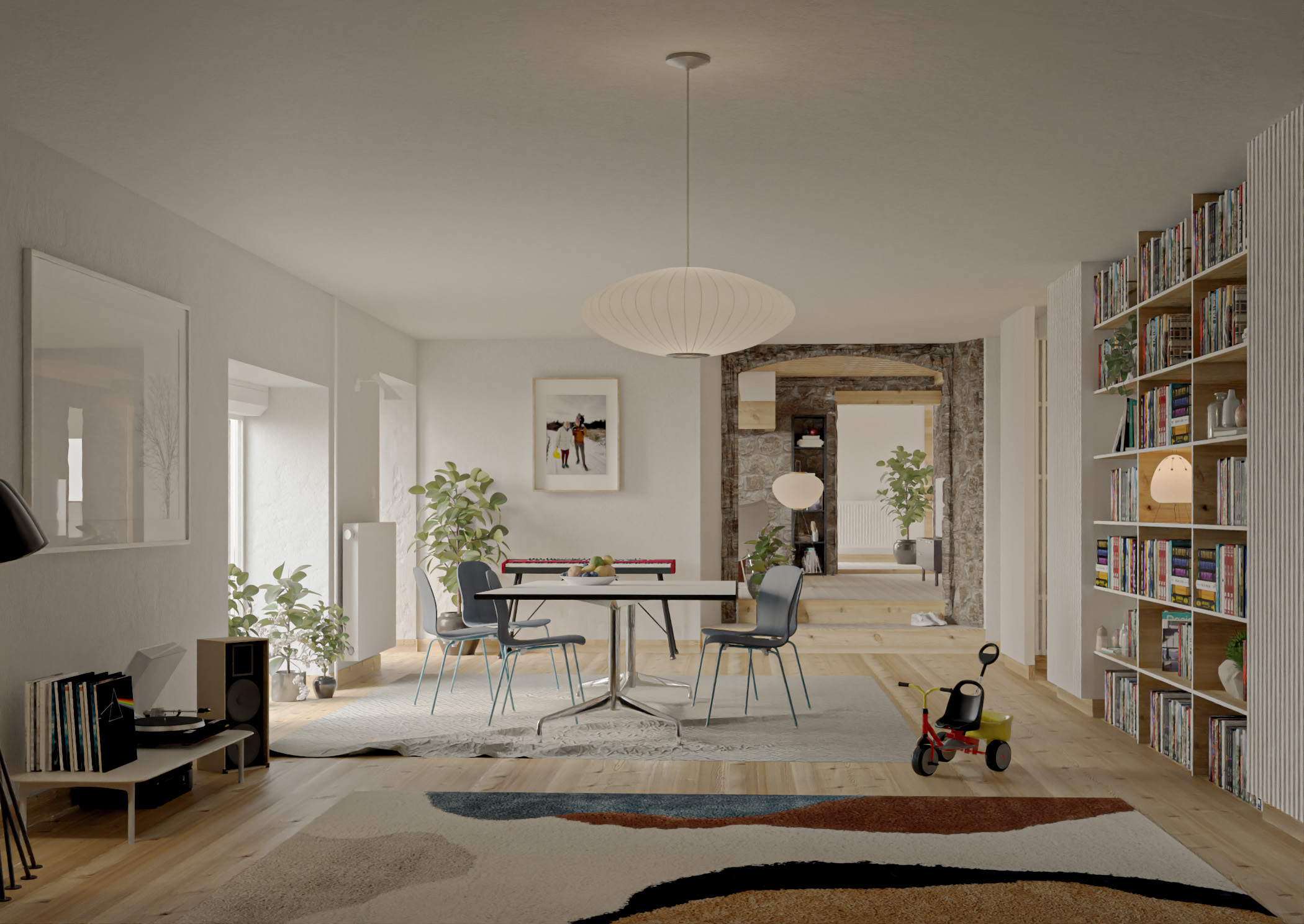 rénovation intérieure d'une maison ligérienne – rénovation d'appartement Loire rénovation intérieure d'une maison ligérienne – rénovation d'appartement Loire