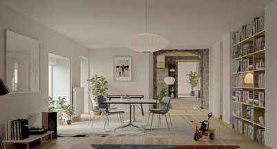 Photo d'un projet de Rénovation Appartement à Merle-Leignec