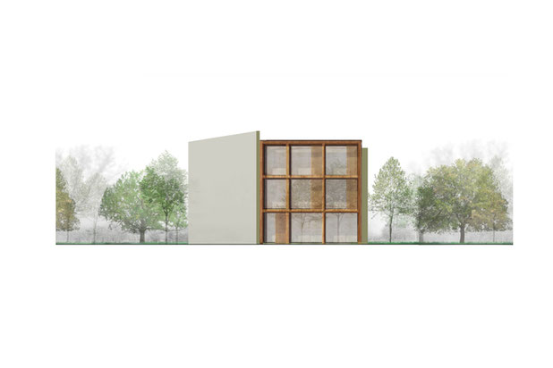 Façade sud-construction-maison-Clichy
