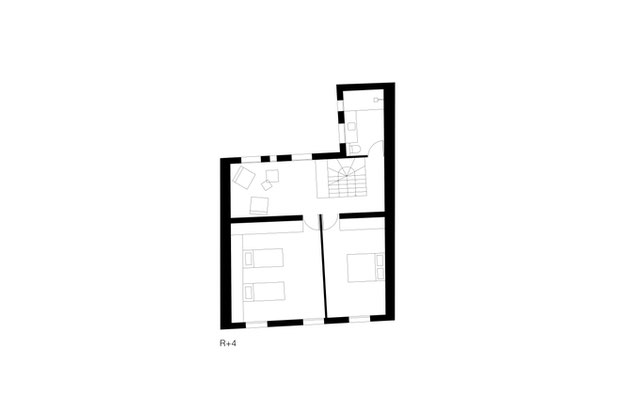Plan R+4-surelevation-logement-Clichy