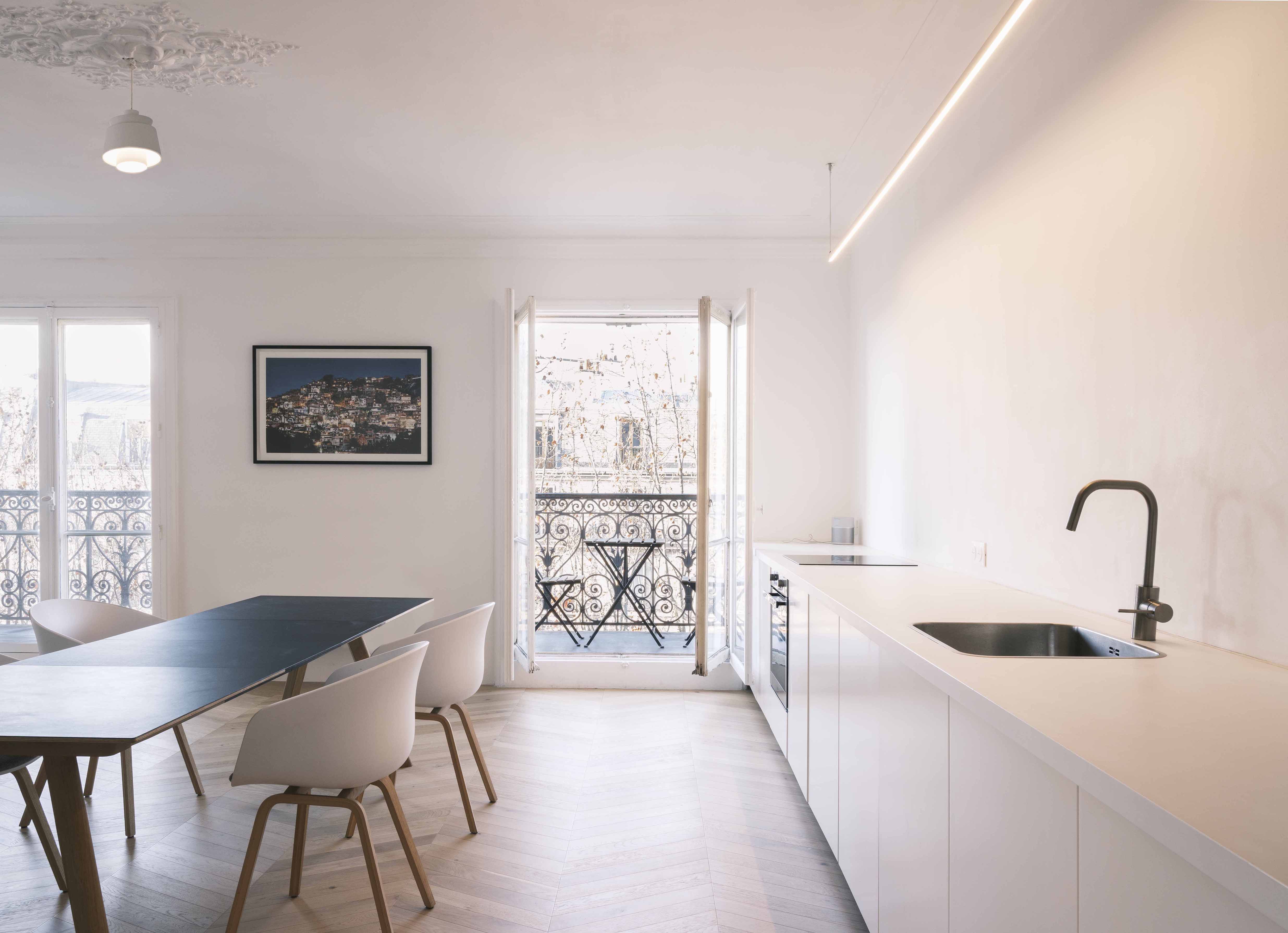 PARIS 03 // RUE DU TEMPLE – rénovation d'appartement Marne