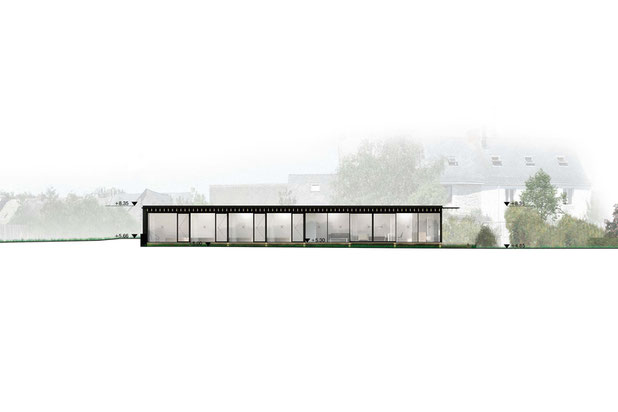 Façade sud-construction-maison-Guérande