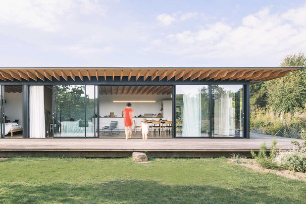 Façade sud-construction-maison-Guérande