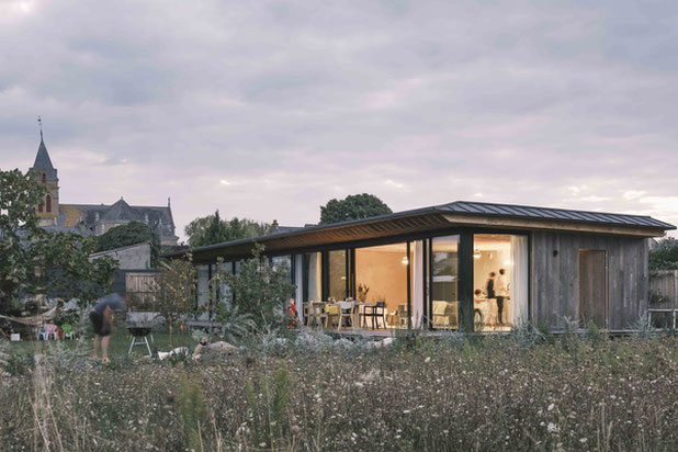 Vue de nuit-construction-maison-Guérande