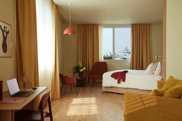 Hôtel Okko Rosa Parks-amenagement-hotel-Paris