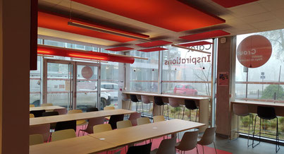 Photo d'un projet de Aménagement Café ou restaurant à Nantes