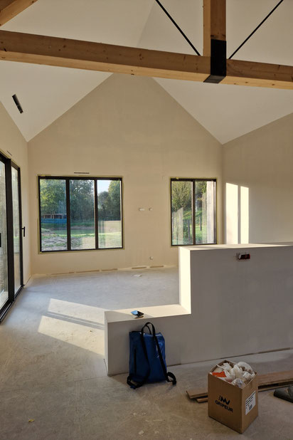Future salon-construction-maison-La Flèche