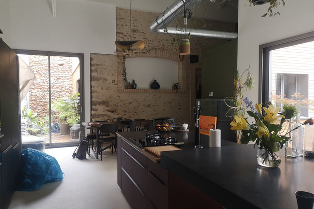Vue sur la salle à manger-renovation-maison-Le Mans