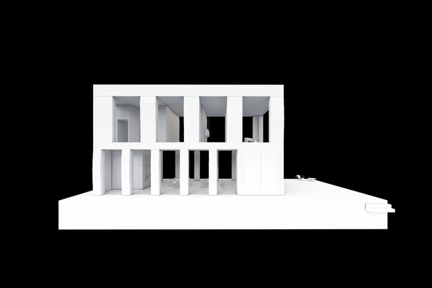 Maquette blanche-construction-maison-Saint-Raphaël