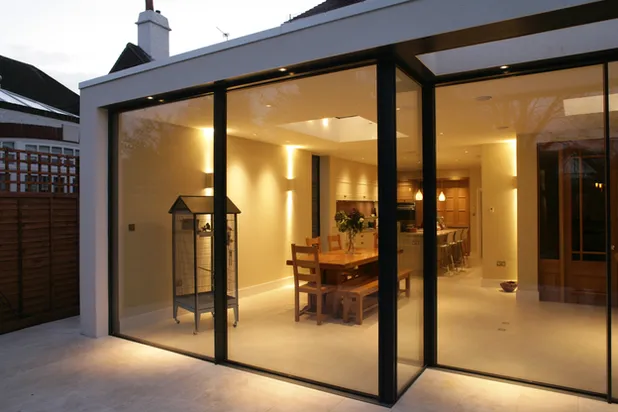 Vue extérieure - Extension sur jardin 02-agrandissement_extension-maison-London